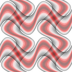 Design seamless colorful waving pattern