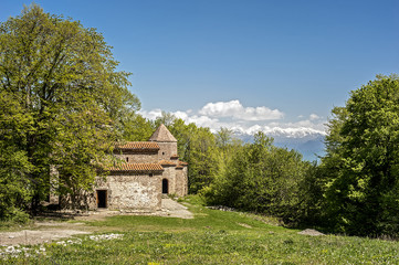 Fototapeta na wymiar Georgia, Kakheti , Old Shuatma convent , founded in the 4th century .