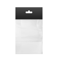Empty Transparent Plastic Pocket Bags