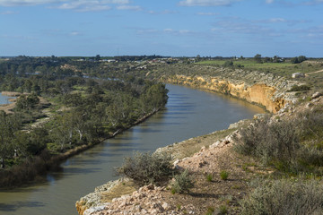 Fototapeta na wymiar Nildottie, Murray River, South Australia