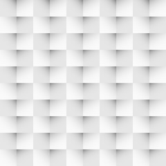 Seamless monochrome geometric pattern. Black and white vector background