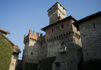 Fototapeta na wymiar Cortile del Castello