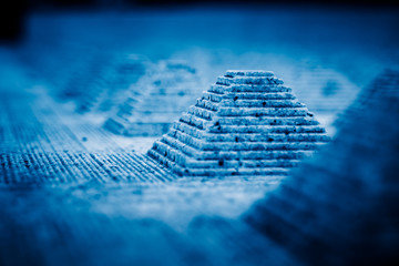 Full frame shot of patterned background in blue tone.