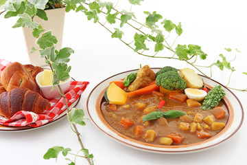 おいしそうなカレーライス
