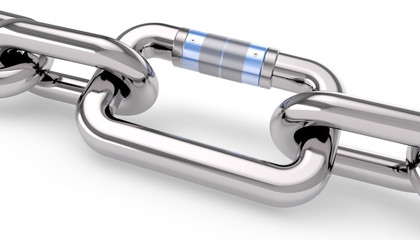 Obraz premium KETTE / Karabiner / Metall / 3d