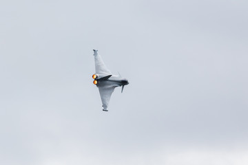Typhoon FGR4 performing in damp skies