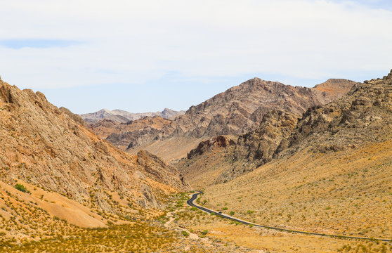 Winding Road in the Valley of Fire