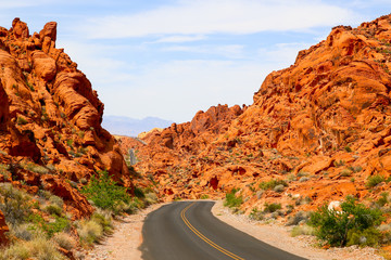 Mouses Tank Road in the Valley of Fire