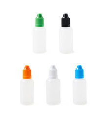 Plasic 30 ml bottle isolated