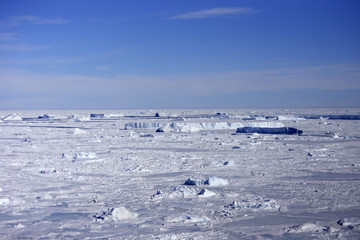Fototapeta na wymiar Banquise / Antarctique