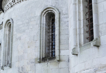 Fototapeta na wymiar Narrow window of church