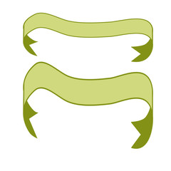 Ribbon award isolated