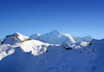 Alpin peaks panorama