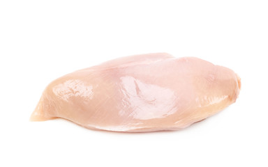 Raw chicken breast piece of meat