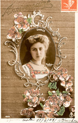 Carte postale ancienne / Joyeux anniversaire