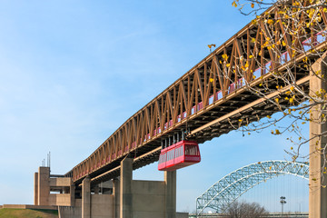 Memphis Suspension Railway to Mud Island River Park, Tennessee 
