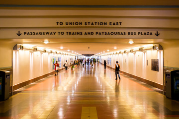 Los Angeles Union Station Foot Traffic - Powered by Adobe