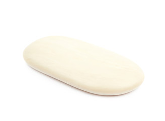 Single bar of parfumed soap isolated