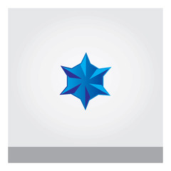 Star And Hexagon Logo