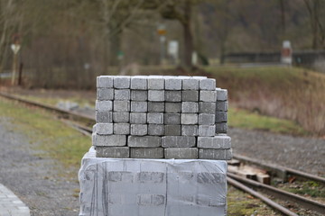Obraz premium A stack of bricks