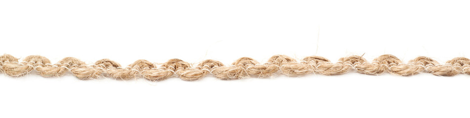 Line of a linen rope string