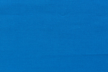 Abstract of texture  blue fabric.
