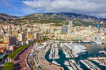 Monaco and Monte Carlo principality, south of France