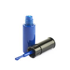 Bottle of nail polish isolated