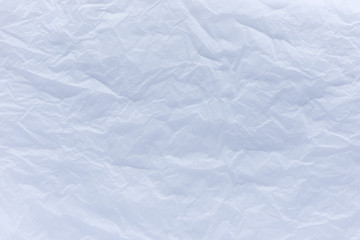 White crumpled paper texture background