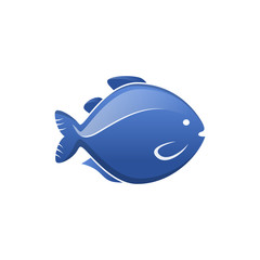 Illustration of tropical fish