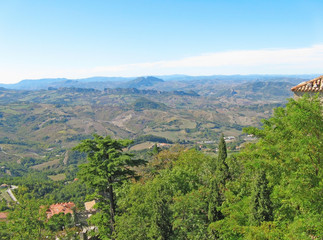 Fototapeta na wymiar San Marino, Italy
