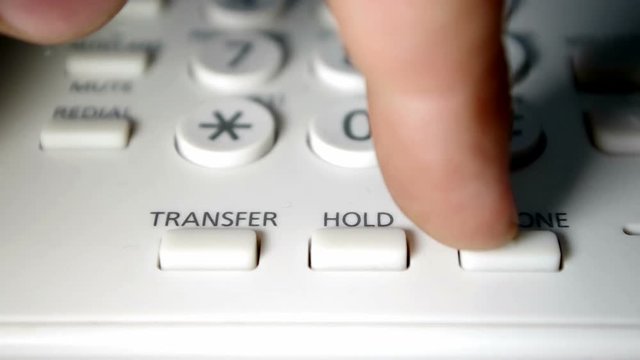 Set the sp-phone button on the desk phone