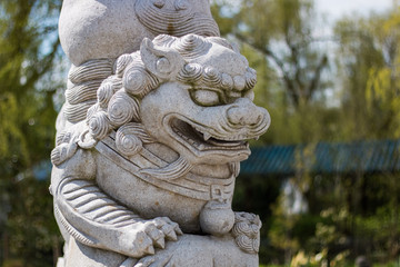 Obraz premium Sculpture de type asiatique