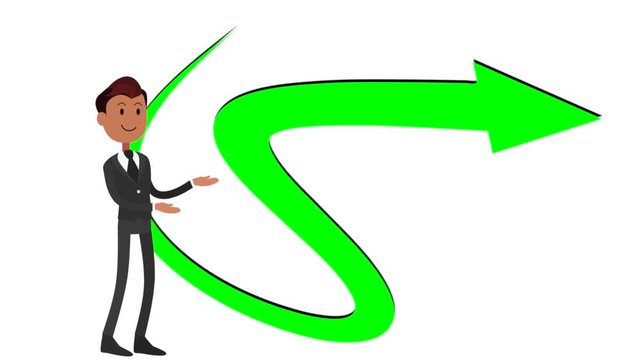 homme fl&egrave;che verte
