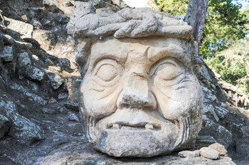 The Mayan ruins of Copan