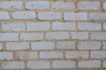 Wall of gray bricks
