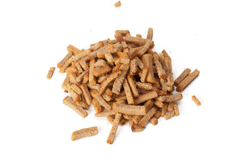 crumbs of bread croutons