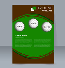Abstract flyer design background. Brochure template. To be used for magazine cover business mockup education presentation report. 