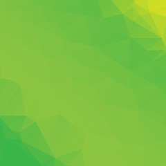 Green poly abstract background.