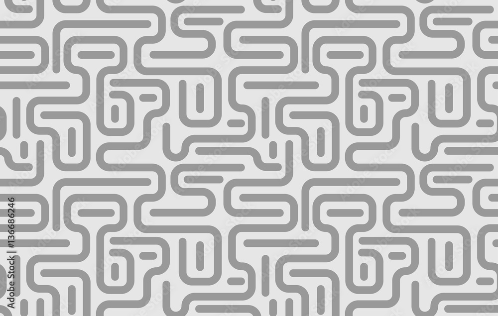 Poster vector abstract seamless pattern with lines