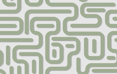 Vector abstract seamless pattern with lines.