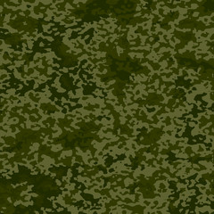 Military camouflage pattern. Army background. Vector illustration.