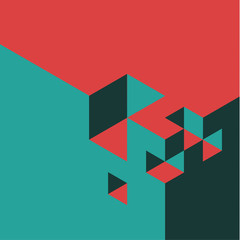 Obraz premium Abstract isometry background