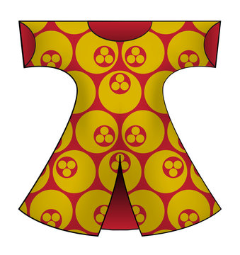 Traditional Ottoman Caftan with Seamless Cintemani Pattern