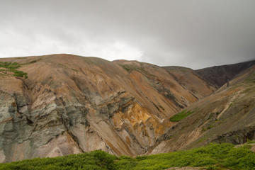 Hvannagil canyon in Iceland