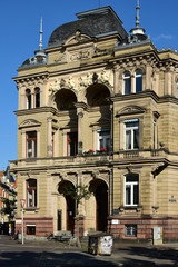 Fototapeta premium View in the historical town of Bamberg, Bavaria, region Upper Franconia, Germany