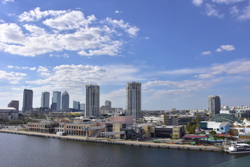 Fototapeta na wymiar Tampa Skyline