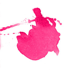 Colorful abstract watercolor texture with splashes and spatters. Modern creative watercolor background for trendy design.