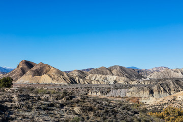 Désert de Tabernas, Almeria, Andalousie, Espagne