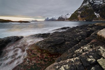 Obraz premium Küstenlandschaft Lofoten